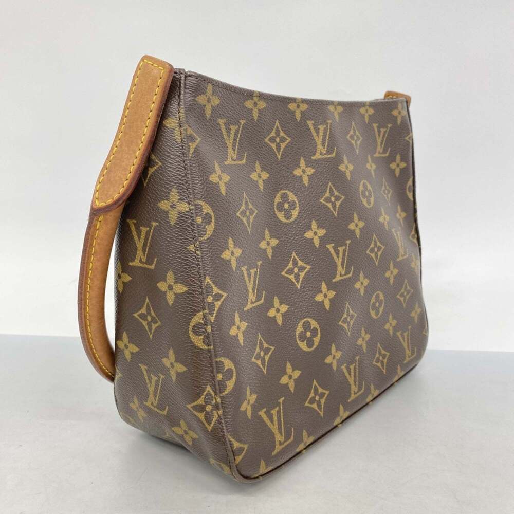LOUIS VUITTON Brown Monogram Looping MM Shoulder Bag - Picture 2 of 11